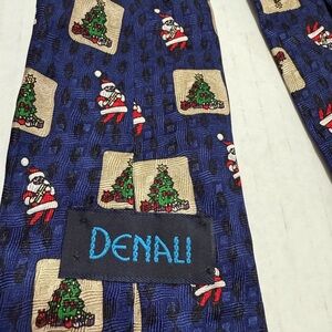 Denali Blue Christmas Tie